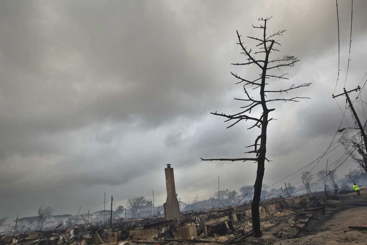 Foto: Bouře Sandy řádí na východním pobřeží USA