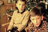 "Vánoce asi tak v roce 1956 v Táboře."