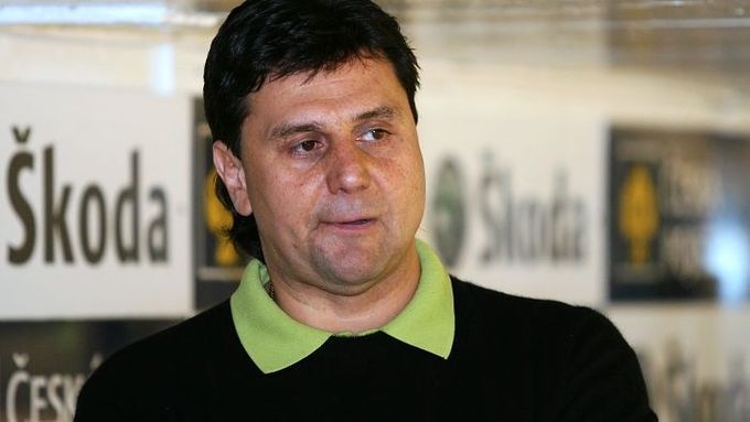 Kouč české reprezentace Vladimír Růžička