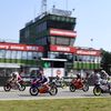Filip Salač na Hondě (12) v Grand Prix České republiky třídy Moto3 v Brně 2020