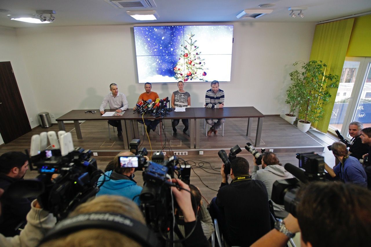 Petra Kvitová na tiskové konferenci po přepadení a operaci