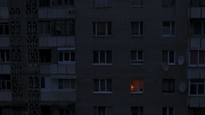 Ilustrační fotka z nedávného krymského blackoutu.