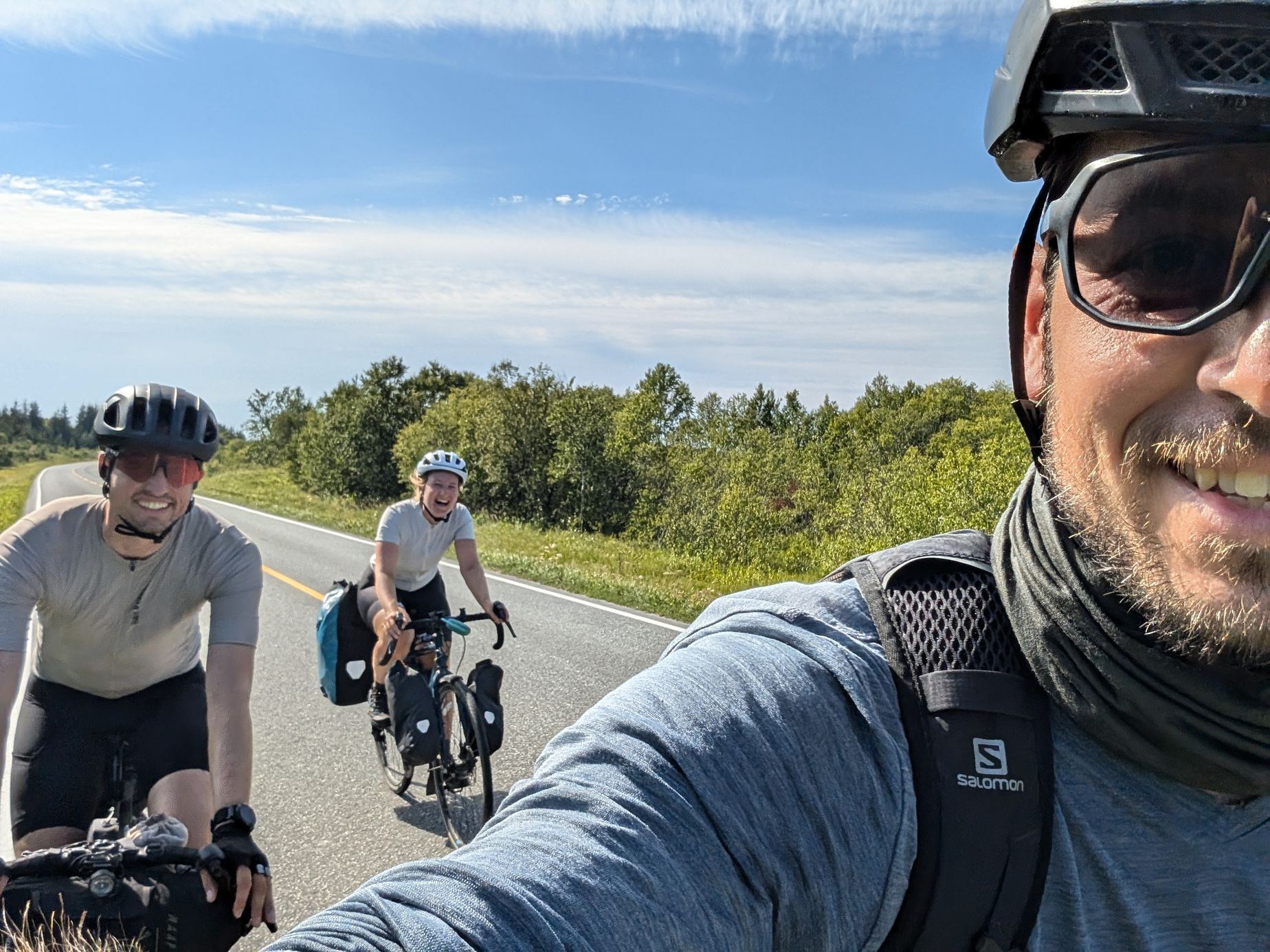 Z cyklocesty Michaela Macháčka