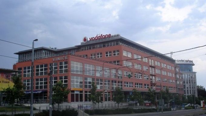 Budova Vodafonu na pražských Vinohradech