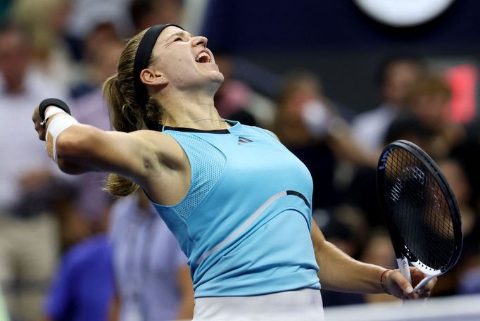 Karolína Muchová, US Open 2023, čtvrtfinále