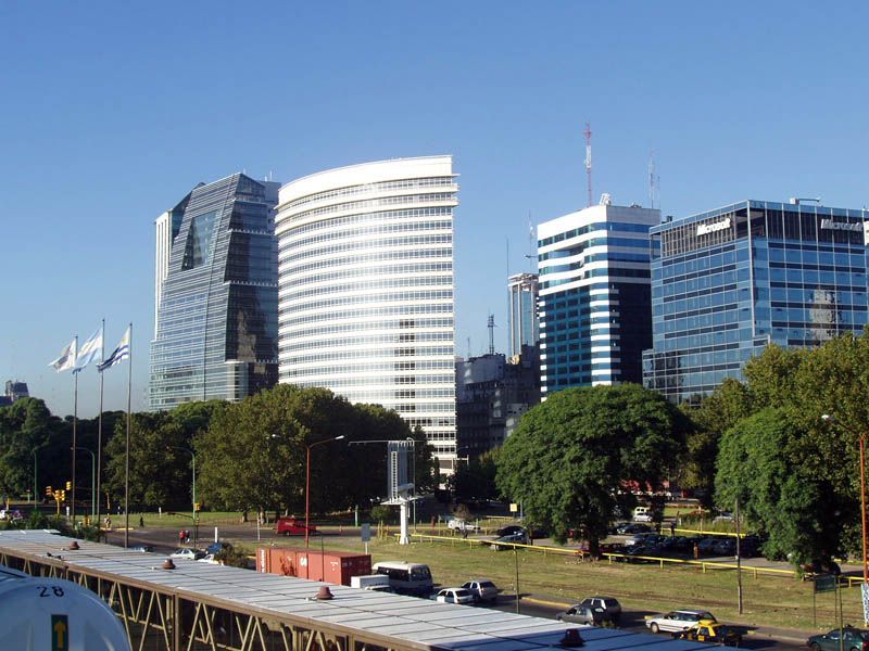 Finanční centrum v Buenos Aires