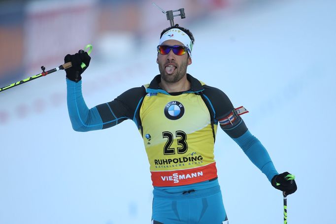 SP Ruhpolding 2018, 20 km M: Martin Fourcade