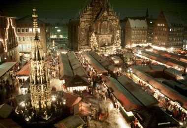 Vánoční trhy Norimberk