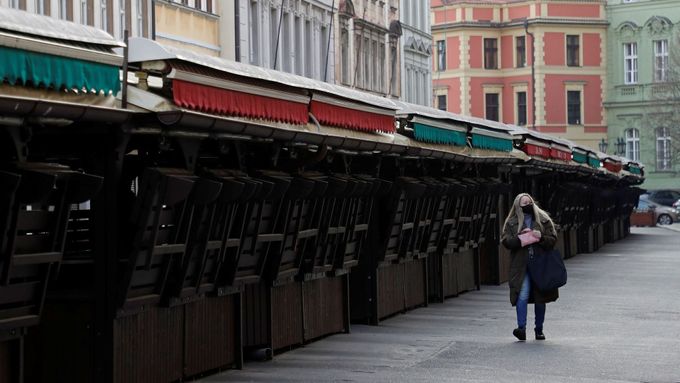 Foto: Světovou agenturu zaujala prázdná Praha. Podívejte se na její záběry