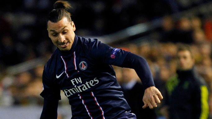 Liga mistrů, Valencie - Paris St. Germain: Zlatan Ibrahimovič