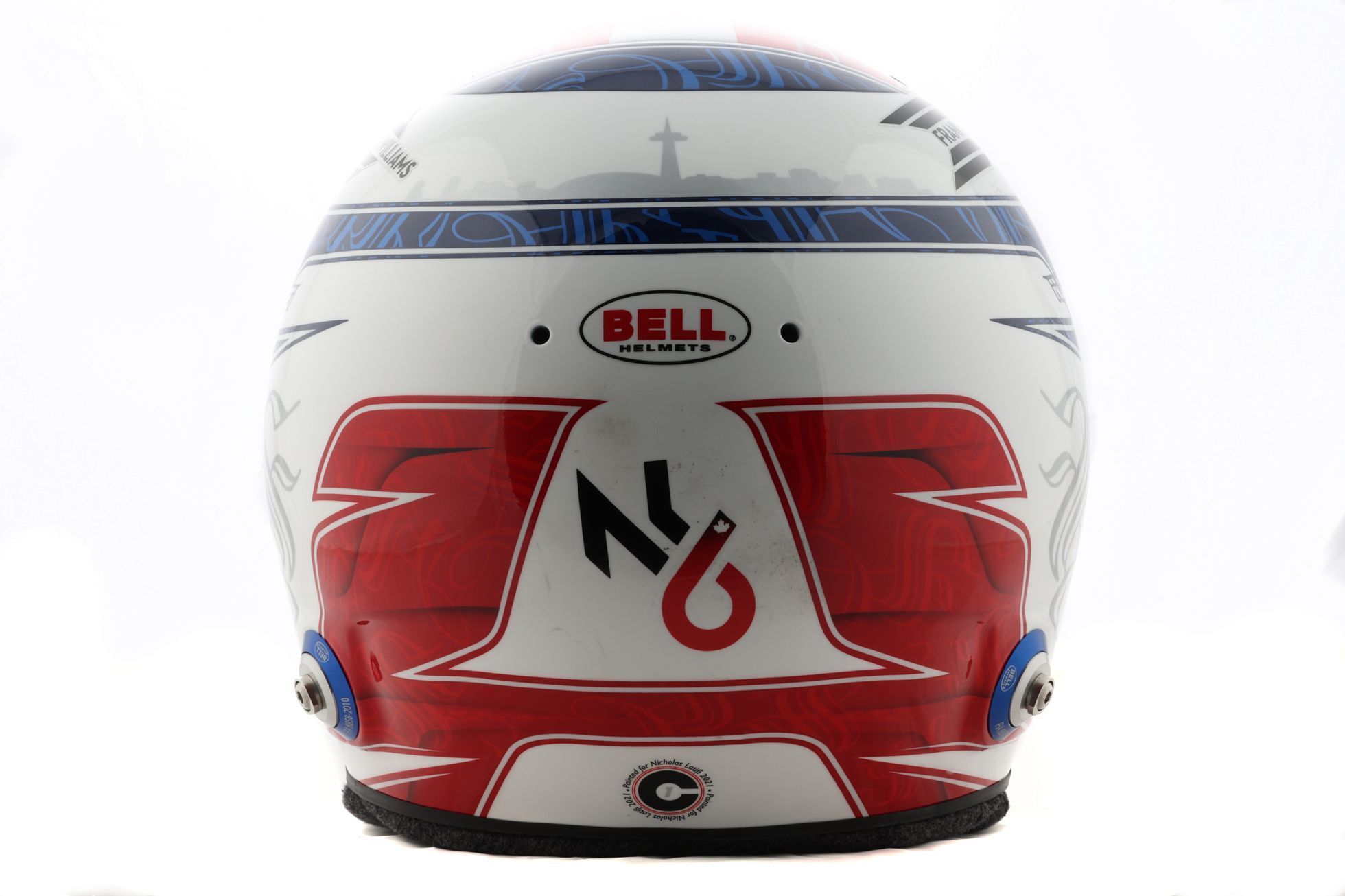 Helma pilota F1 Nicholase Latifiho. Williams (2022)