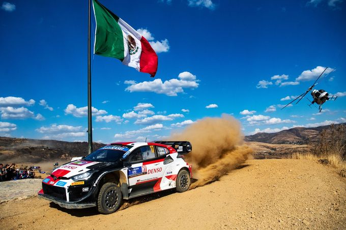 Sébastien Ogier, Toyota na trati Mexické rallye 2023