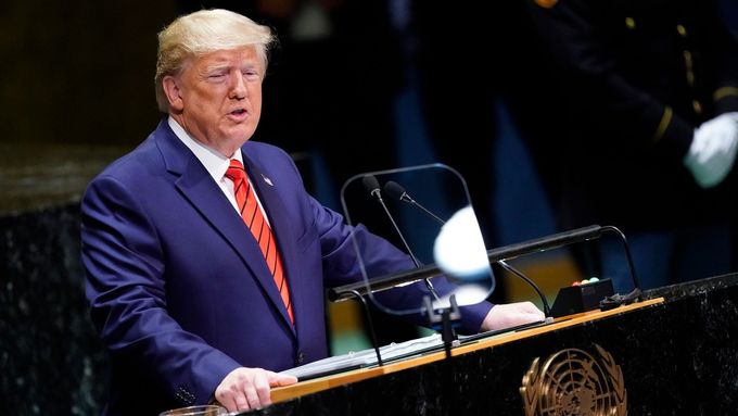 Budoucnost patří vlastencům, prohlásil Trump v OSN