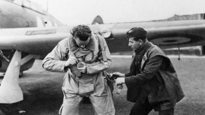 Českoslovenští letci v bitvě o Anglii na archivních snímcích