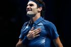 Federer po boji zdolal Del Potra, v semifinále jde na Nadala
