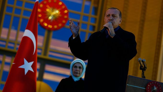 Turecký prezident Recep Tayyip Erdogan po referendu.