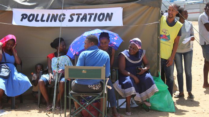 Volby v Namibii v roce 2019 - ilustrační foto.