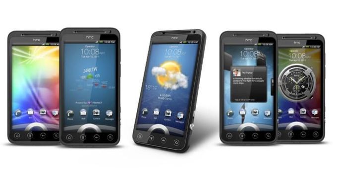 Smartphone HTC EVO 3D.