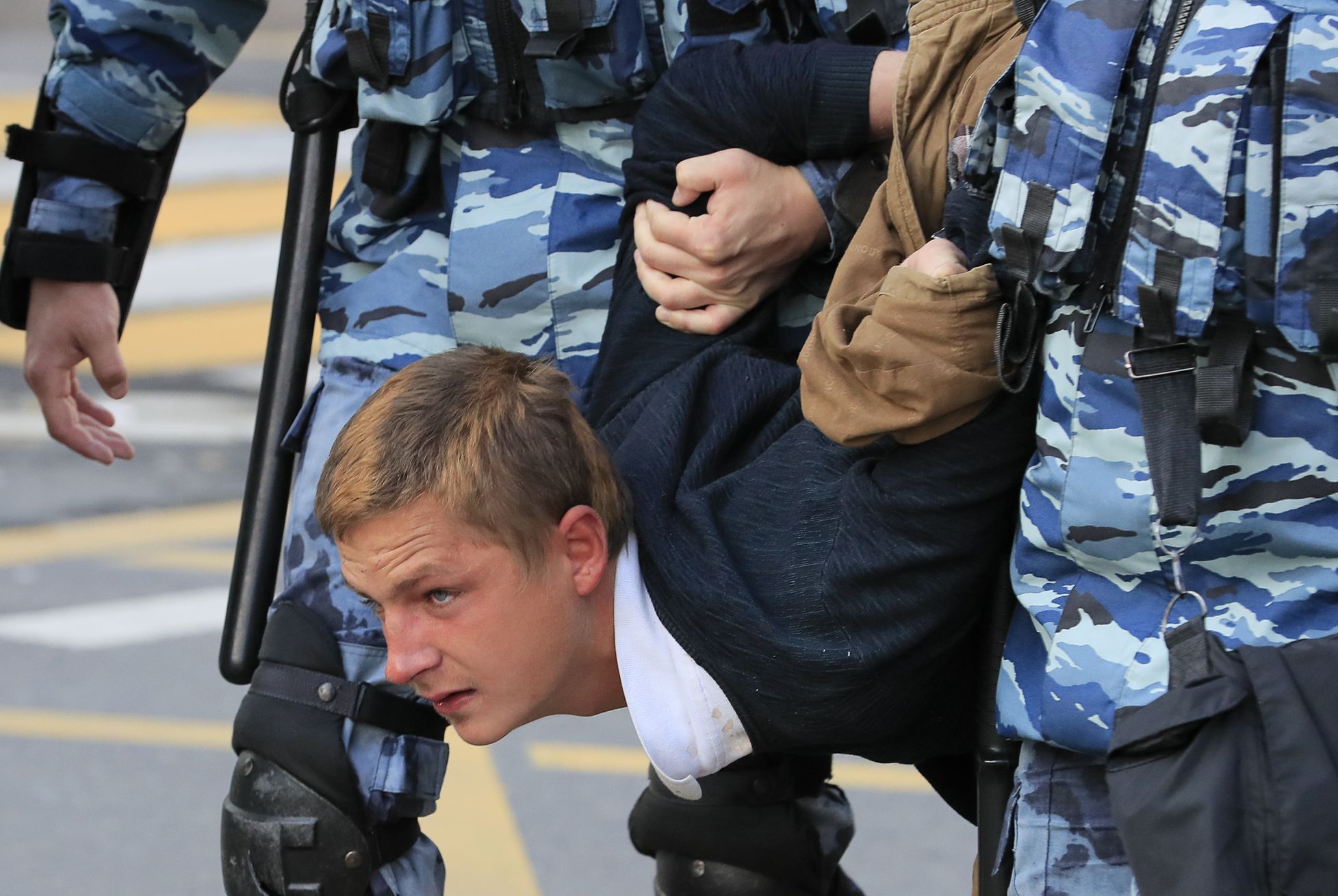 Demonstrace v Moskvě 10. srpna 2019
