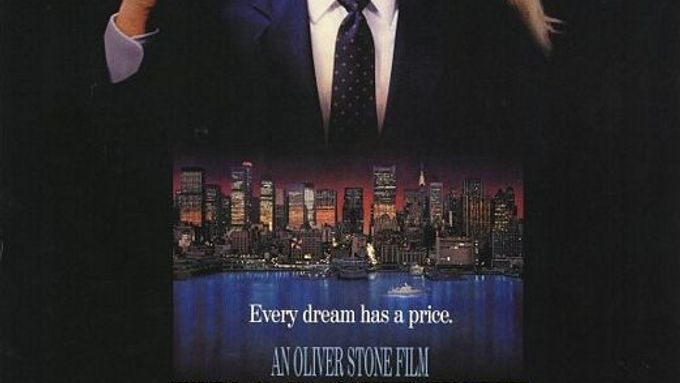 Wall Street, plakát k filmu z roku 1987