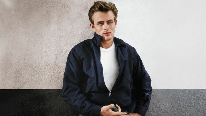 James Dean: Rebel, který stihl změnit Hollywood za 16 měsíců; Zdroj foto: Aktuálně.cz / Unknown author / Warner Bros. publicity still for for the film Rebel Without a Cause / Wikipedia / Public domain / Kolorizace čb. snímku: Dan Poláček