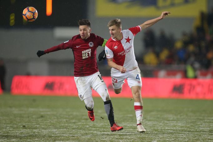 HL, Sparta-Slavia: Václav Kadlec - Jakub Jugas