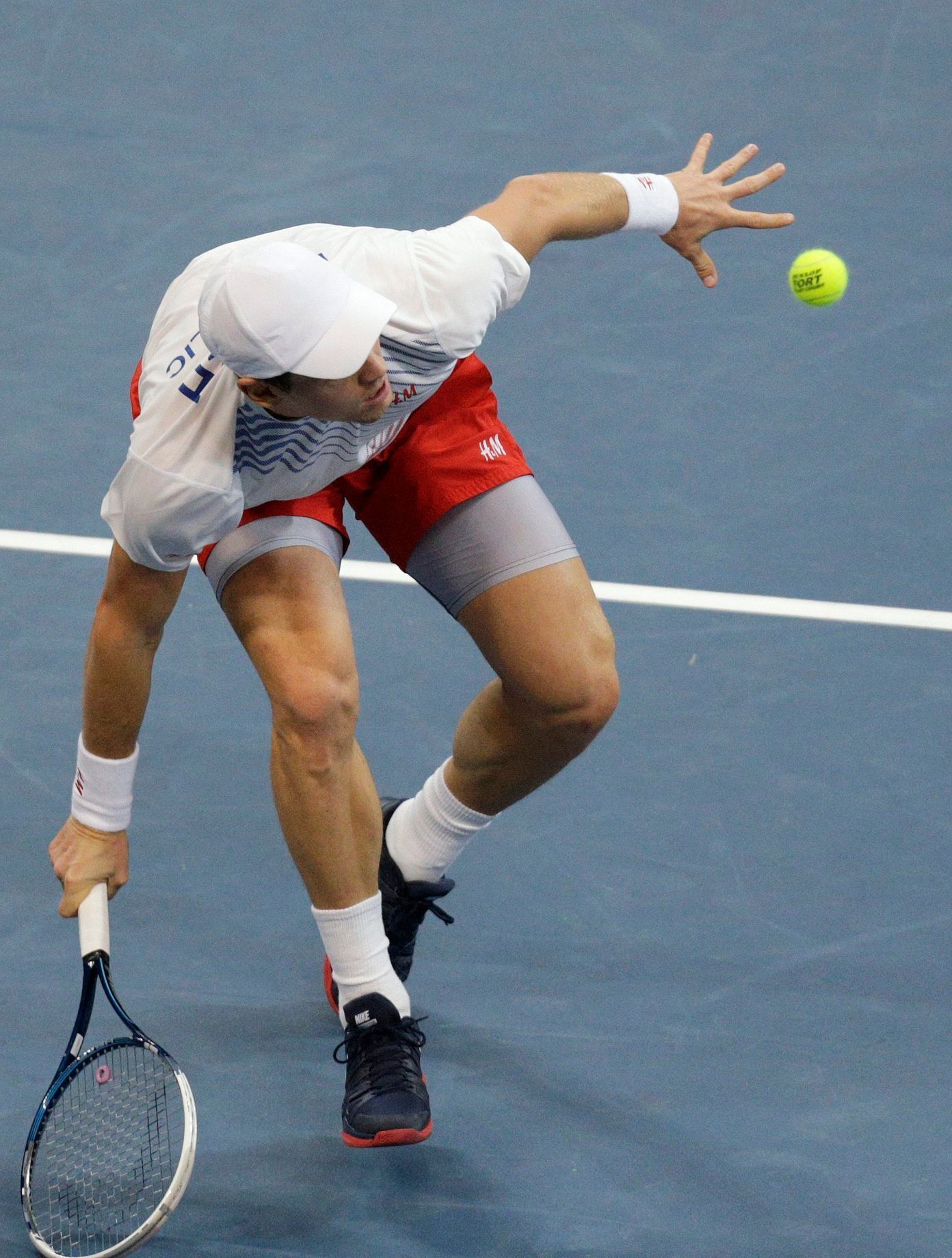 Davis Cup, finále Srbsko-ČR: Tomáš Berdych