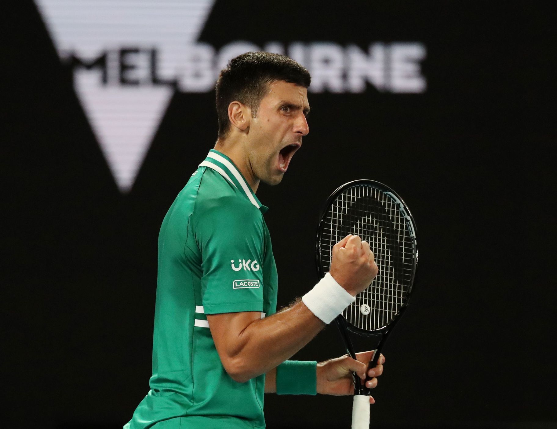 Australian Open 2021, čtvrtfinále (Novak Djokovič)