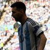 Lionel Messi v zápase Argentina - Saúdská Arábie na MS 2022