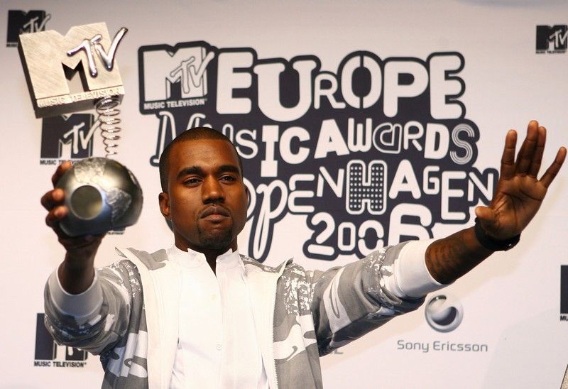 Evropské ceny MTV - Kanye West