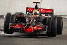 Tréninky pod Fudži: Massa v závěsu za Hamiltonem
