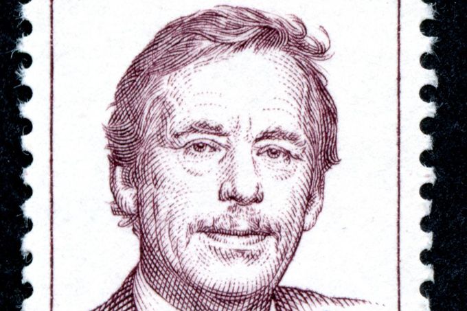 Václav Havel na prezidentské známce