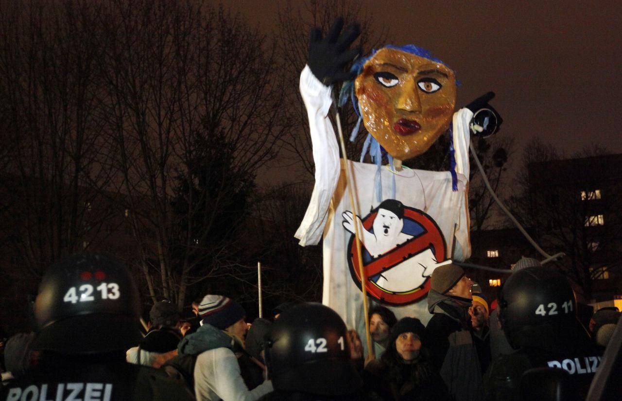 Drážďany si připomněly bombardování - protest proti pravici