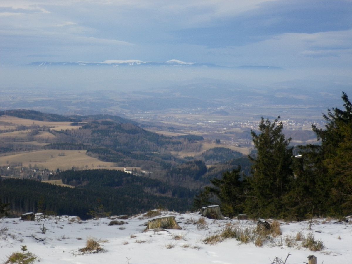 Kde hledat sníh? Začněte v 900 m.n.m.