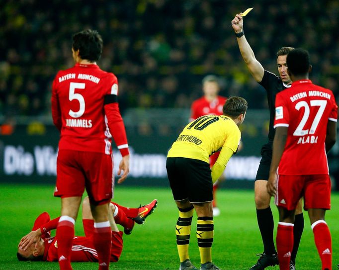 Borussia Dortmund - Bayern Mnichov, Bundesliga 2016/17. Hummels, Gotze, ALaba