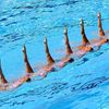 Reprezentantky Itálie při synchronizovaném plavání