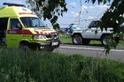 Na Nymbursku srazil kamion dva muže, jeden zemřel