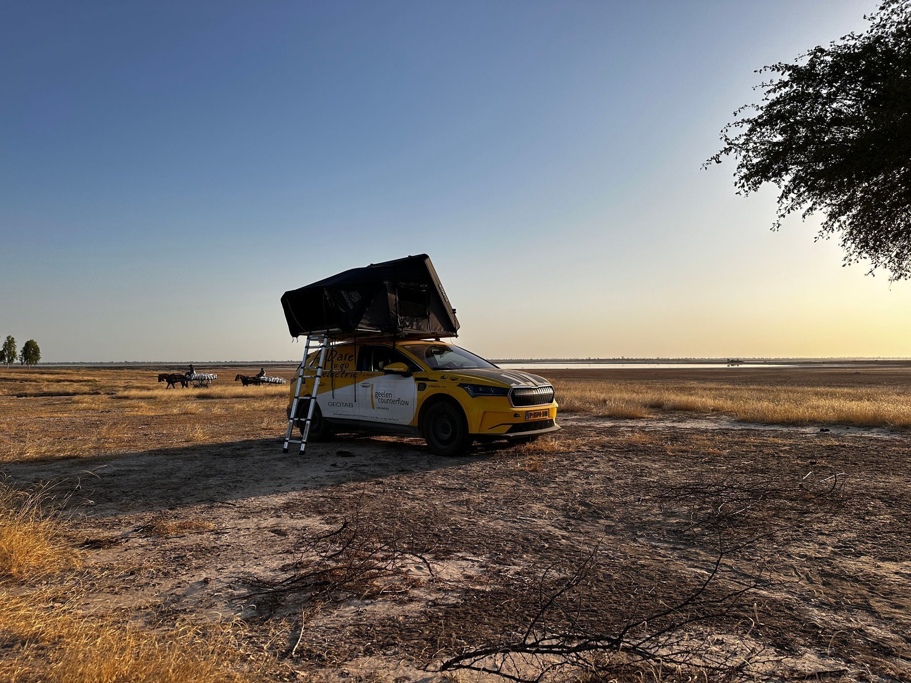 Škoda Enyaq Afrika cestování