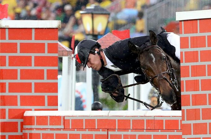 Jan Kuf v olympijském parkuru na OH v Riu 2016