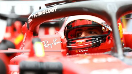 Carlos Sainz junior ve Ferrari ve VC Kanady F1 2023