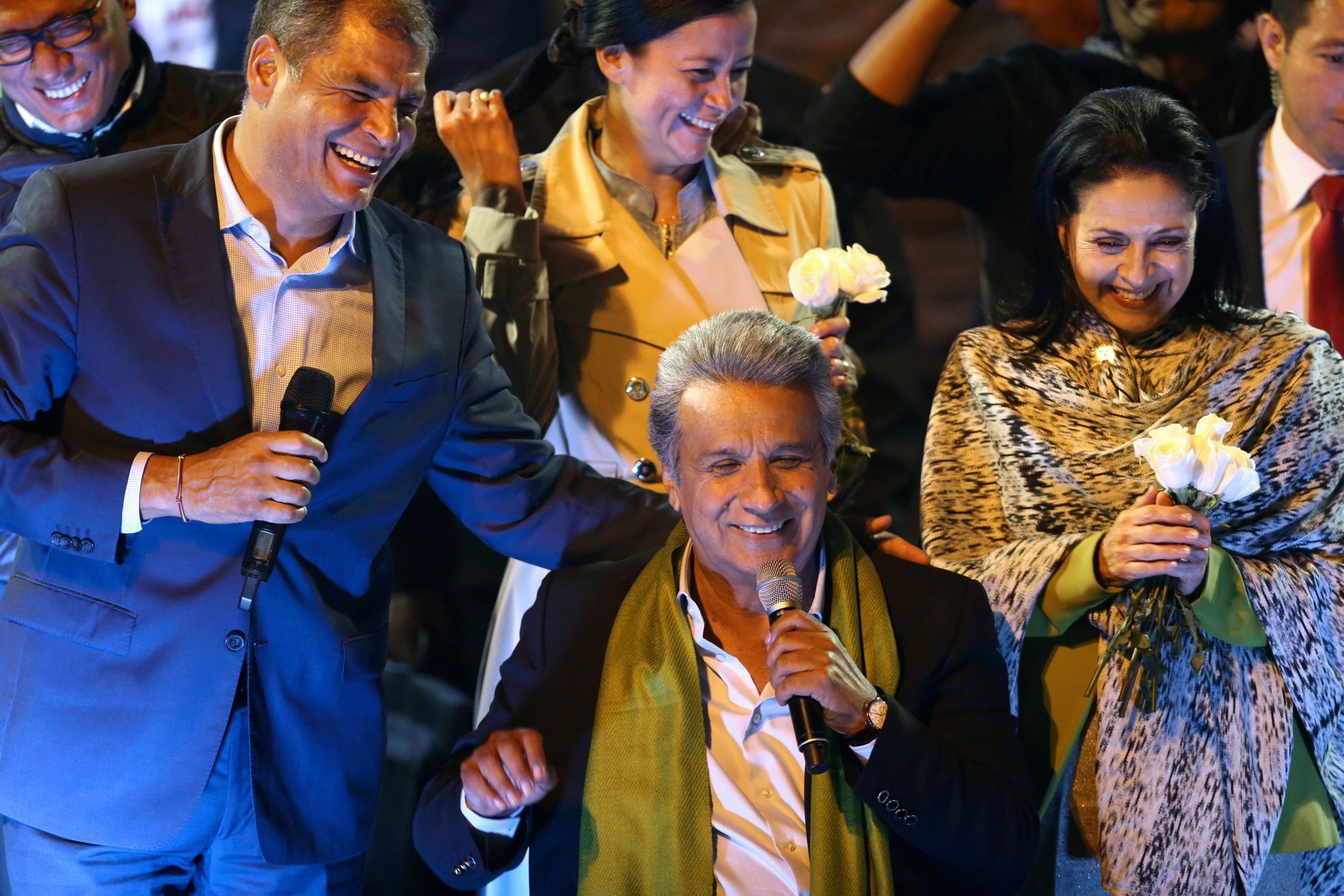 Nový prezident Ekvádoru Lenín Moreno