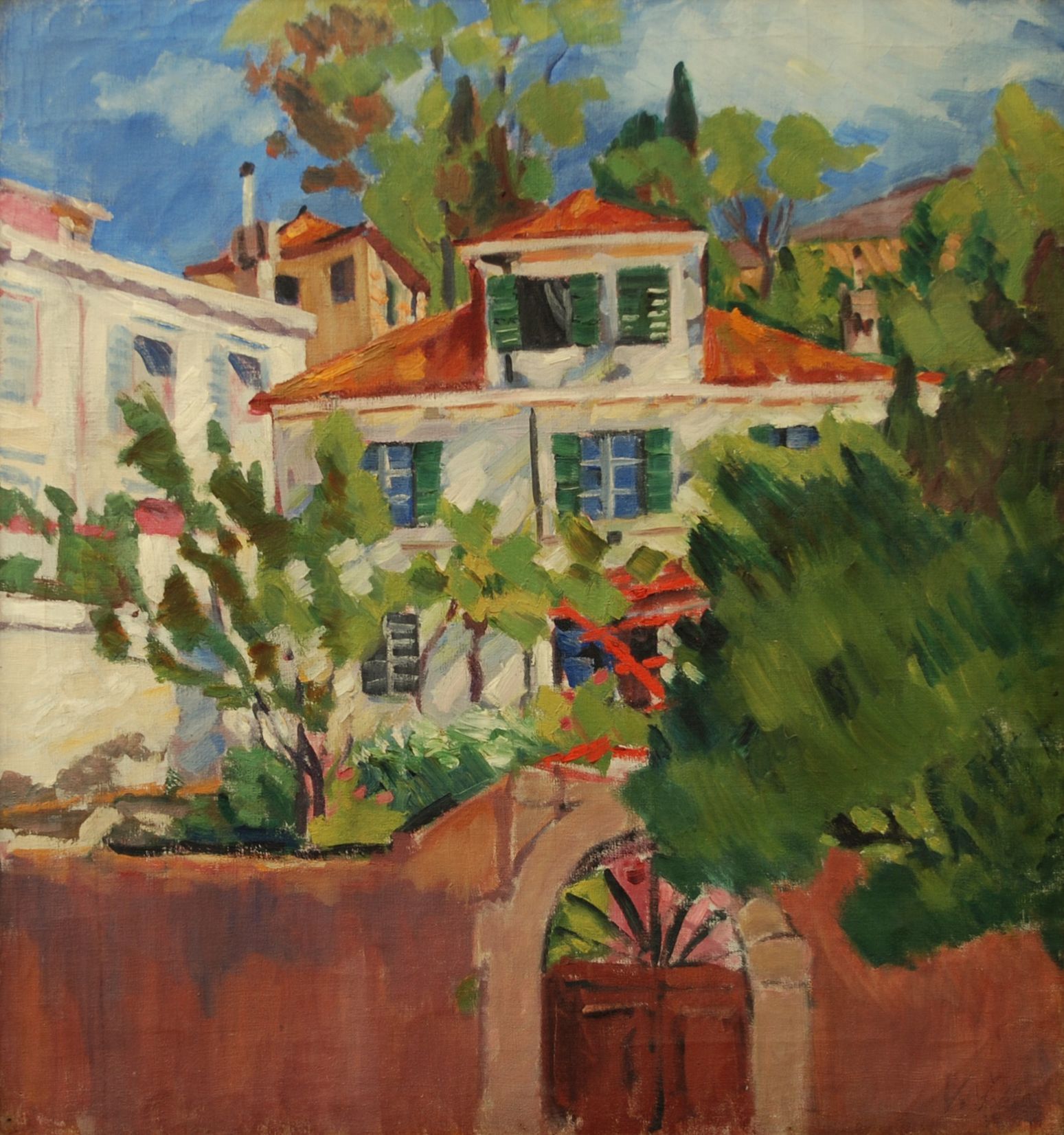 Václav Špála: Vila v Dubrovníku