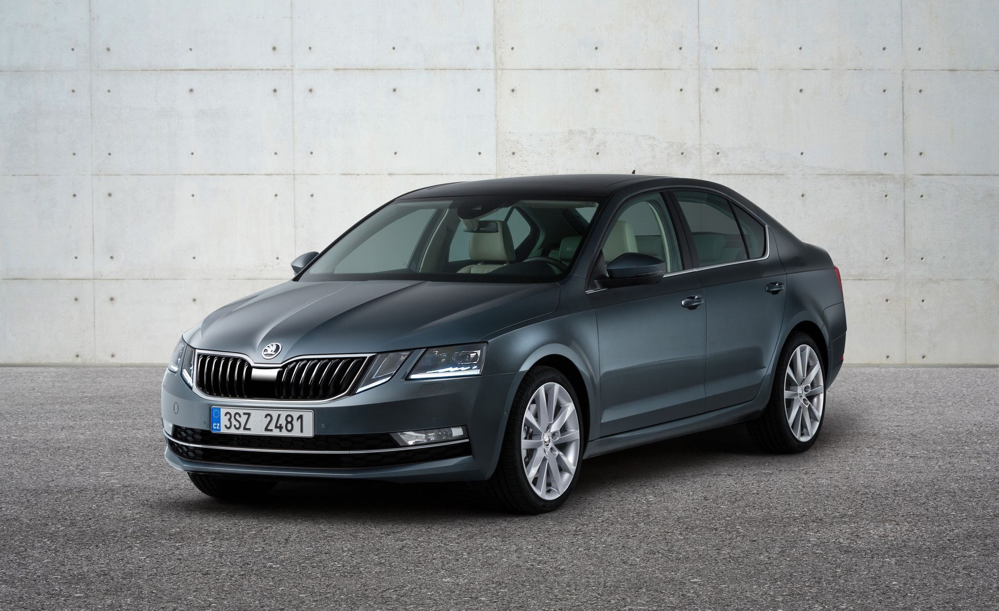 Škoda Octavia facelift exteriér