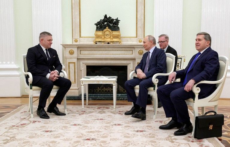 Rusko Slovensko Fico Putin