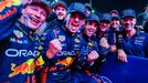 Max Verstappen z Red Bullu slaví třetí titul mistra světa F1 po sprintu v rámci VC Kataru 2023