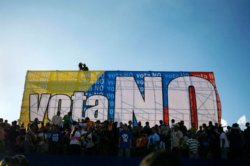 Venezuelská ústava, demonstrace 18