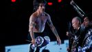 Super Bowl XLVIII: Denver Broncos vs. Seattle Seahawks (lídr skupiny Red Hot Chili Peppers Anthony Kiedis)