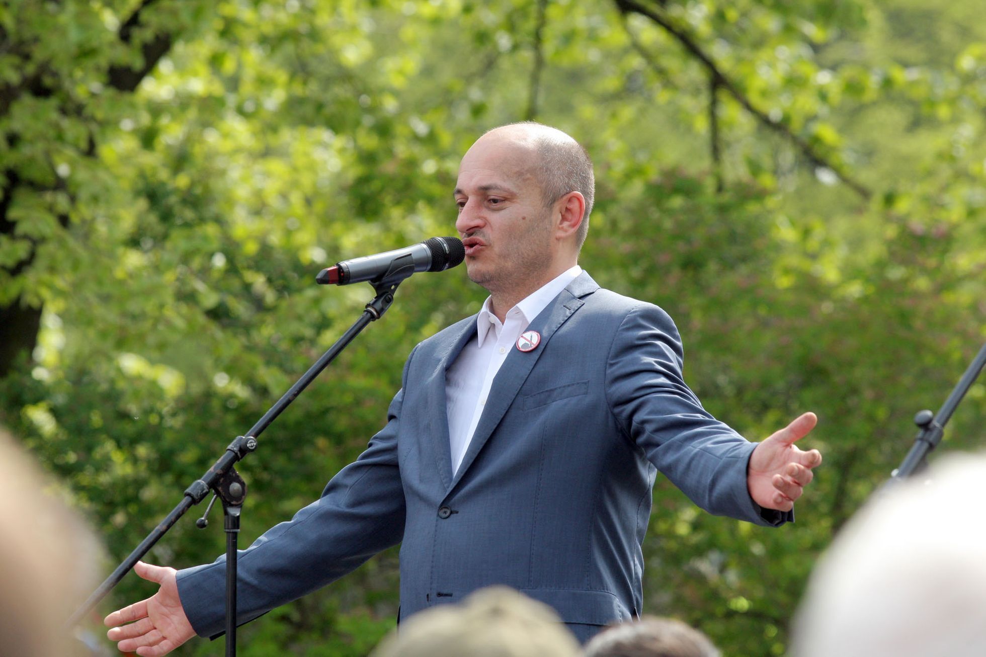 Blok proti islámu demonstruje na 1. máje