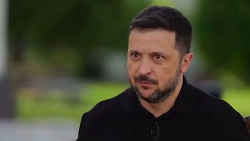 Ukrajinský prezident Volodymyr Zelenskyj