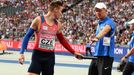 Česká štafeta mužů na 4x100 m na ME v atletice v Berlíně 2018